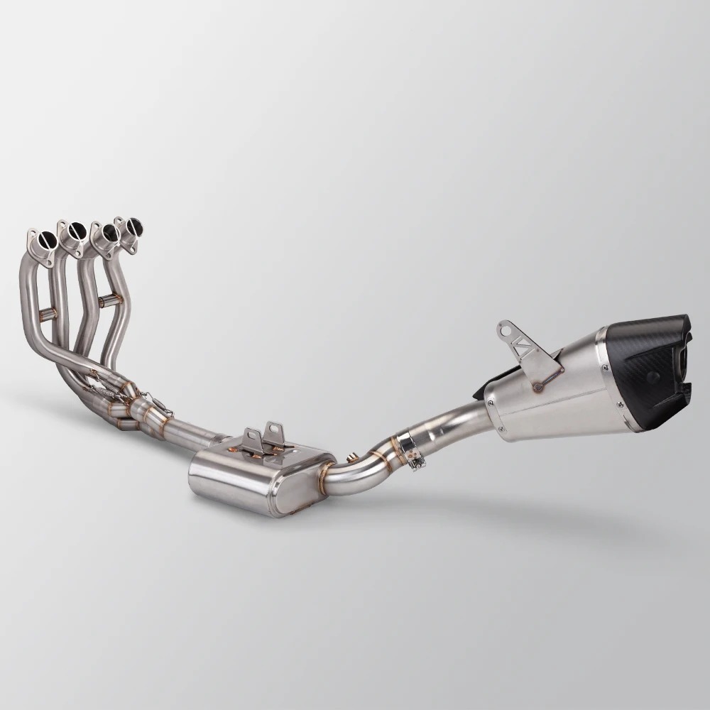 2023-2024 Ninja ZX4RR ZX4R Complete Motorcycle Exhaust System High Quality Low Torque Reinforced New Condition